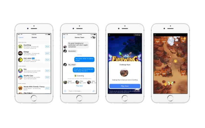 Facebook добавил игры в мобильное приложение и новостную ленту