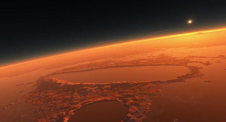 NASA показало снимок самого холодного места на Марсе