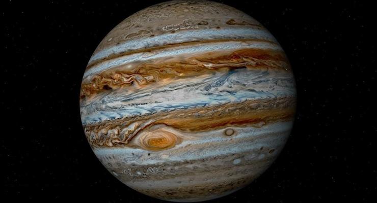 NASA опубликовало снимок "жемчужин" Юпитера