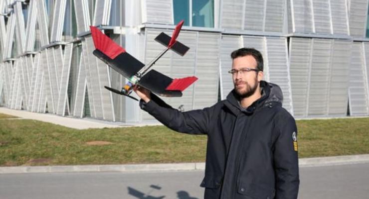 В Швейцарии разработали беспилотник с птичьим крылом