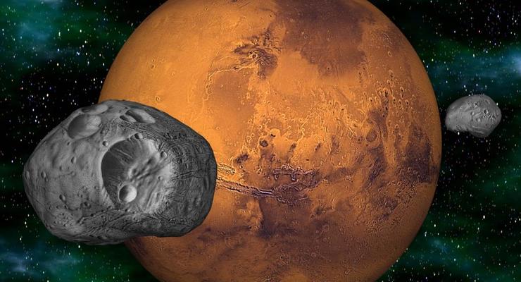 NASA опубликовало снимок "ужасного" спутника Марса
