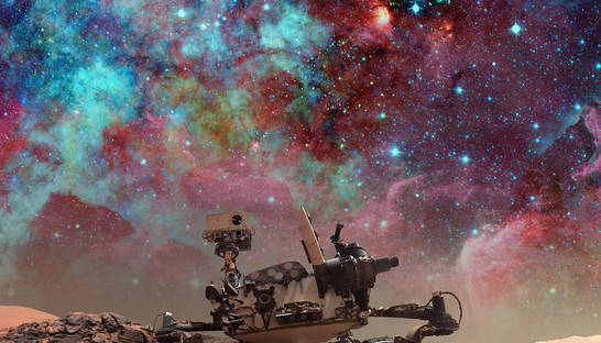 Марсоход Curiosity "травмировал" колесо