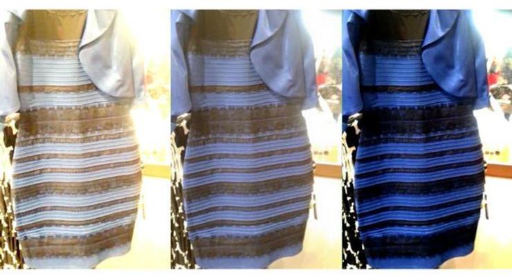 Ученые окончательно разобрались, почему платье одновременно и синее и золотое