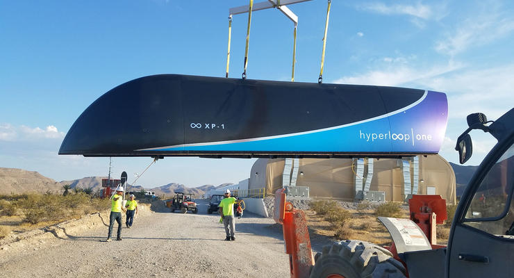 Hyperloop One провела первые испытания в вакууме