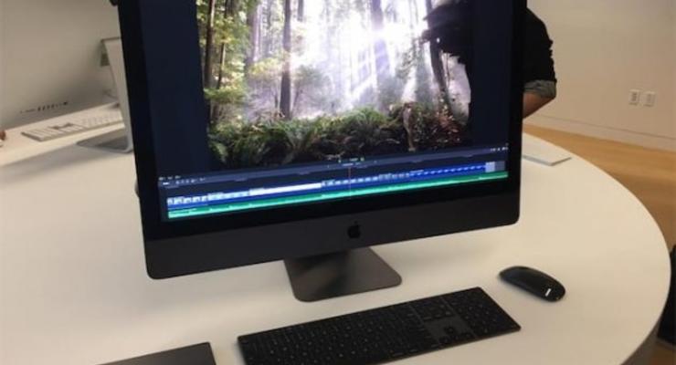 Apple показала iMac Pro в действии