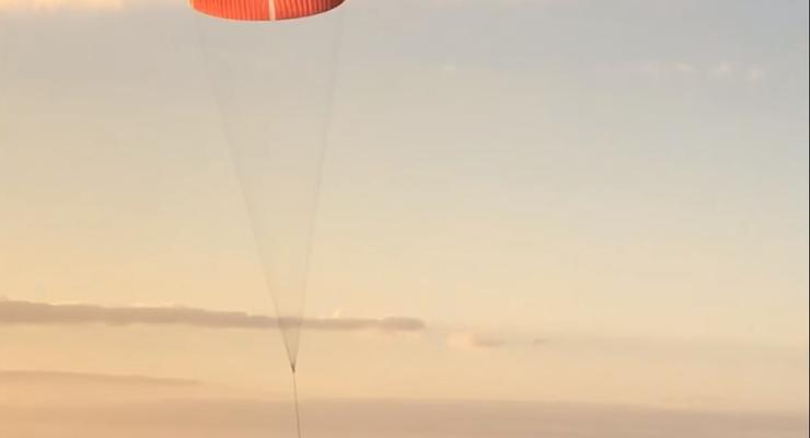 NASA испытало марсианский парашют