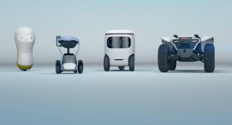 Honda показала четырех роботов-помощников