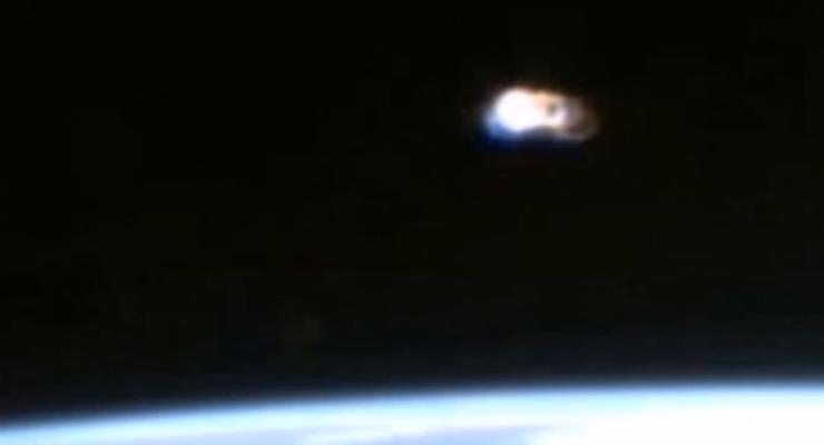 На кадрах с МКС разглядели боевой корабль пришельцев