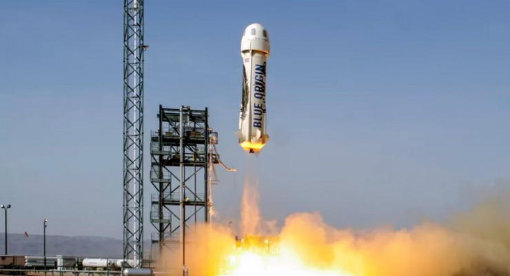 Blue Origin запустила новую версию ракеты New Shepard