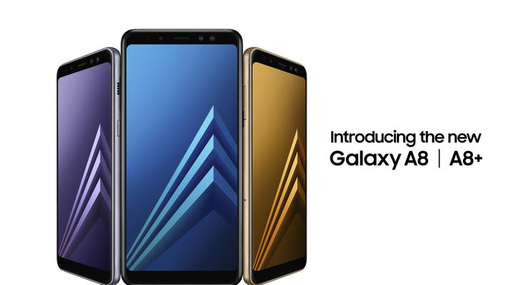 Samsung представила обновленные Galaxy A8 и Galaxy A8+
