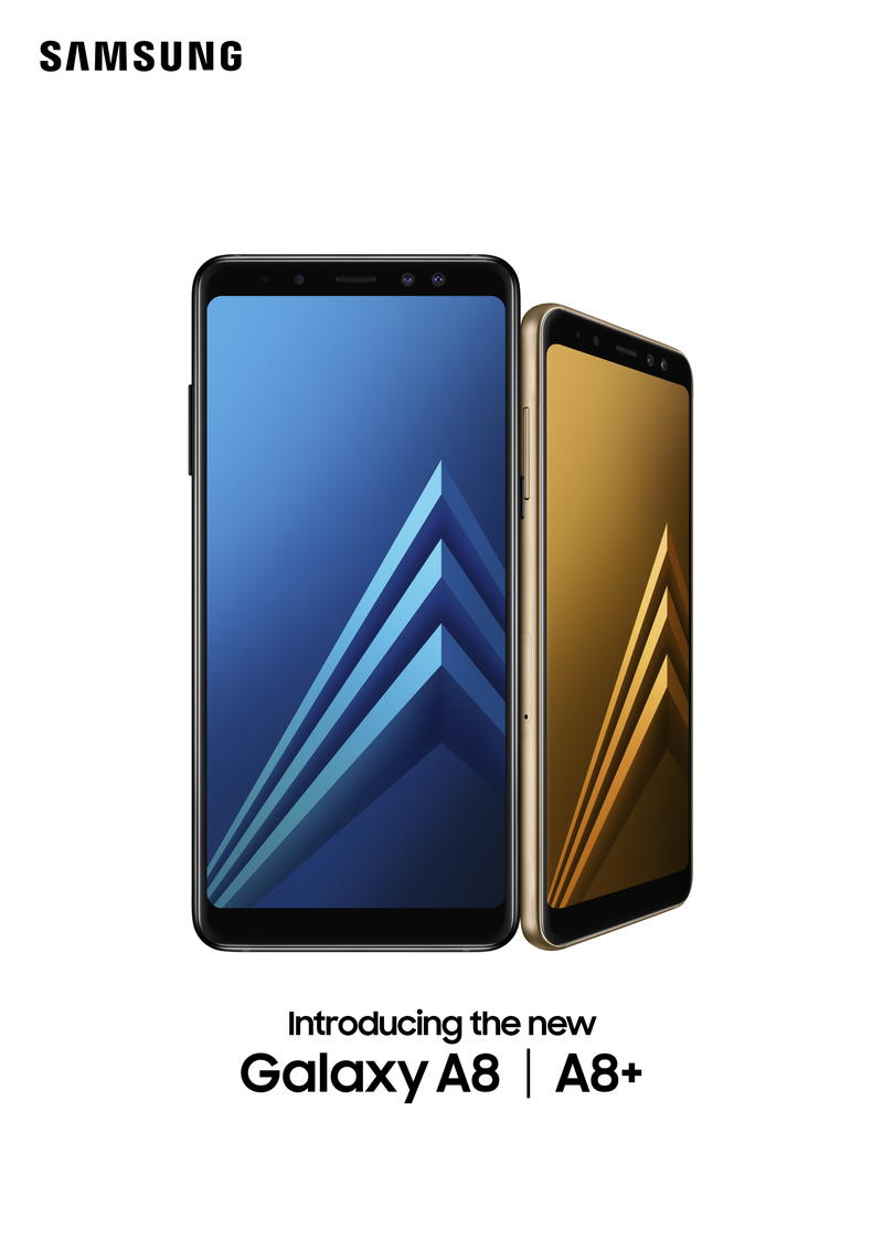 Samsung представила обновленные Galaxy A8 и Galaxy A8+
