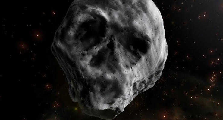 К Земле снова приближается астероид-череп