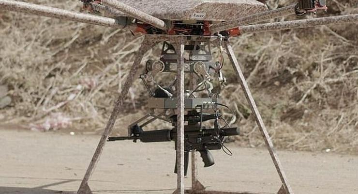 Израильский стартап создал дрона с пулеметом