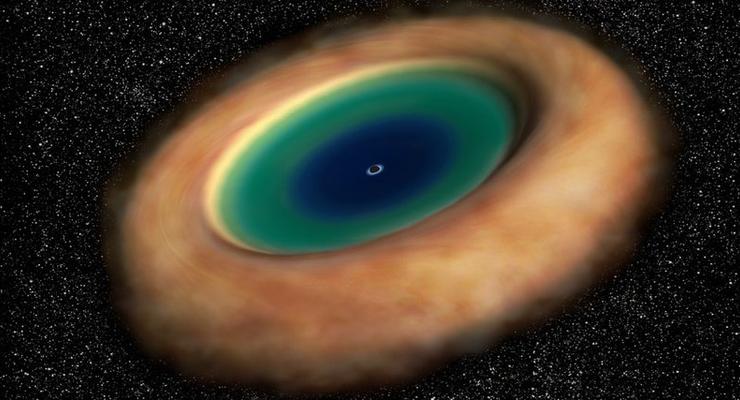Астрономы получили первый снимок структуры возле черной дыры