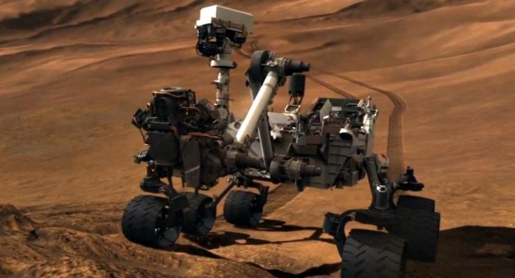 Ровер Curiosity отмечает юбилей на Марсе
