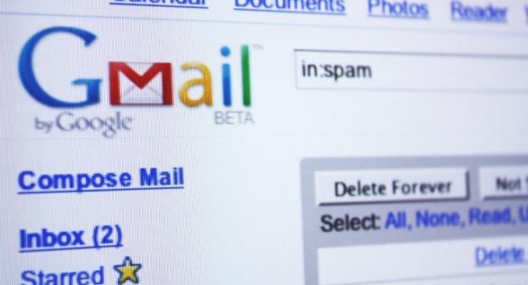 Пользователи Gmail получили спам от самих себя