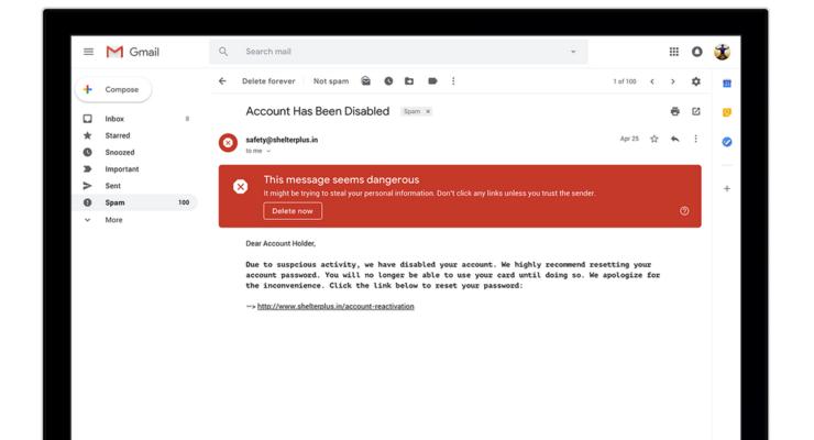 Почта Gmail получила искусственный интеллект