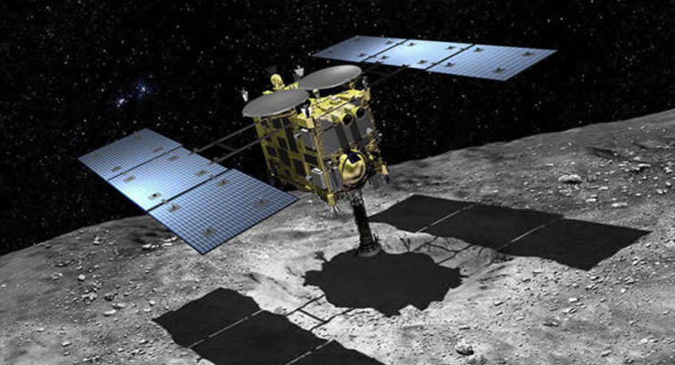 Японский зонд начал полет к астероиду Рюгу