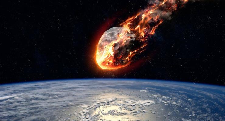 Над Африкой взорвался астероид