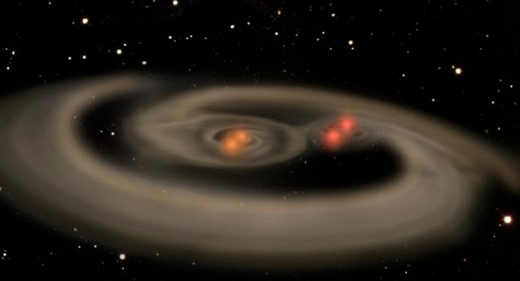 Астрономы обнаружили четверную звезду