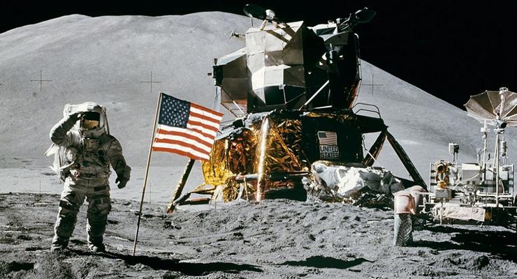 Высадка астронавтов нагрела Луну