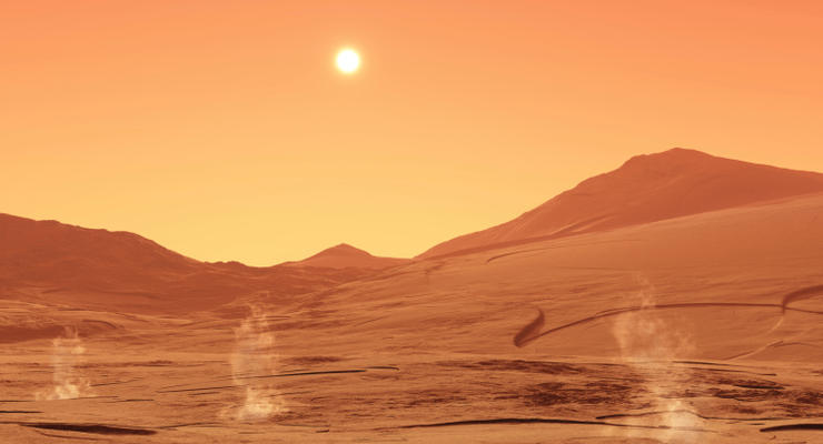 Планетологи выявили источник пыли на Марсе