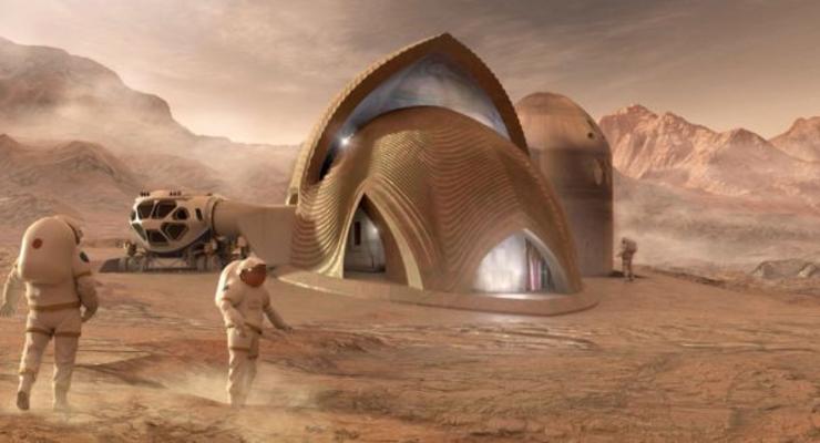 NASA показало проекты марсианского жилья