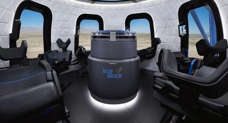 Blue Origin показало космическую пассажирскую капсулу