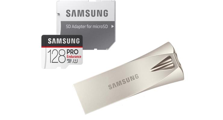 Память на века: От карты памяти Samsung Pro Endurance до суперкомпактного USB Bar Plus