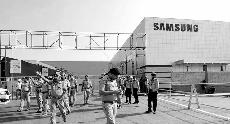 На заводе Samsung из-за утечки газа погиб человек
