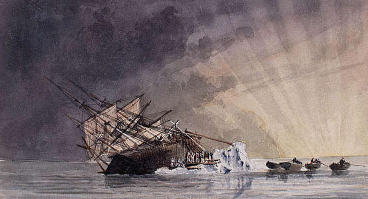 Раскрыта тайна исчезновения полярной экспедиции Франклина
