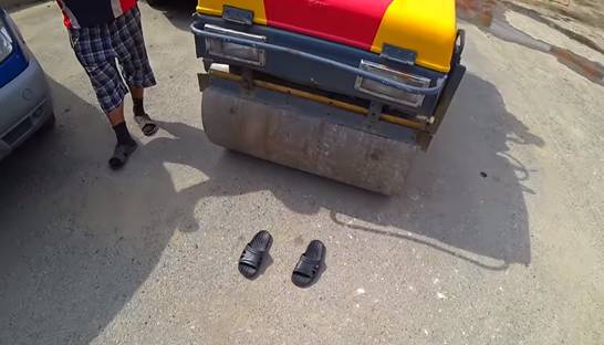 Что будет если погладить одежду катком: Эксперимент