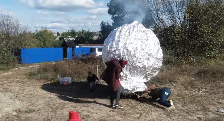 Полетит ли воздушный шар из фольги: Эксперимент