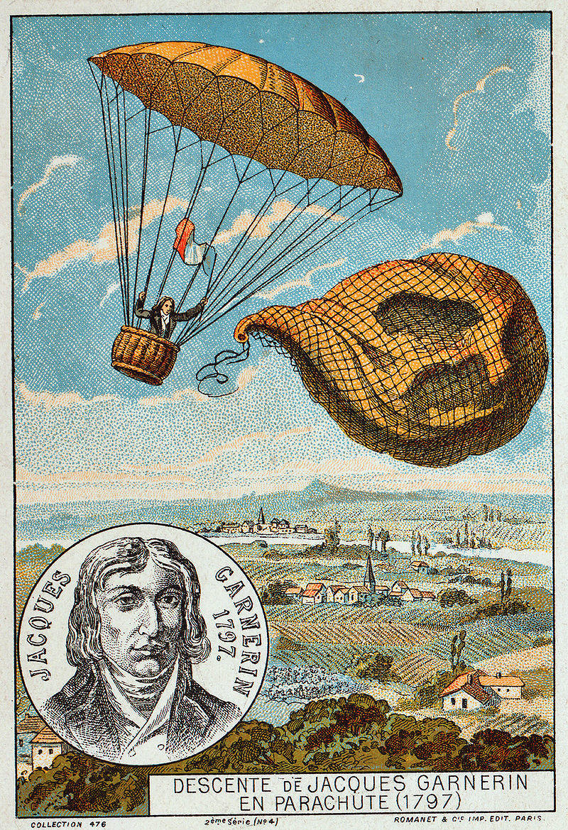 День в истории: 22 октября - Прыжок с парашютом и крушение на вокзале Монпарнас / wikipedia.org