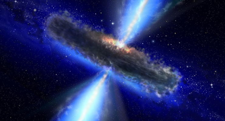 У галактики с гигантской черной дырой обнаружили щупальца
