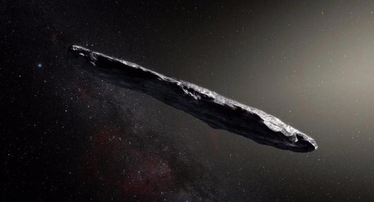 Ученые: Астероид Оумуамуа может быть зондом инопланетян