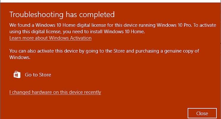 Ошибка Microsoft лишает пользователей лицензии Windows 10