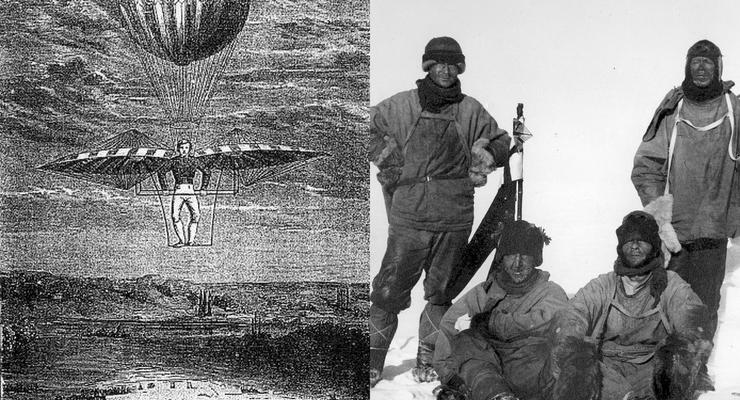 День в истории: 12 ноября - Полет орнитоптера и экспедиция Скотта