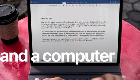 Apple хочет, чтобы новый iPad Pro считали компьютером