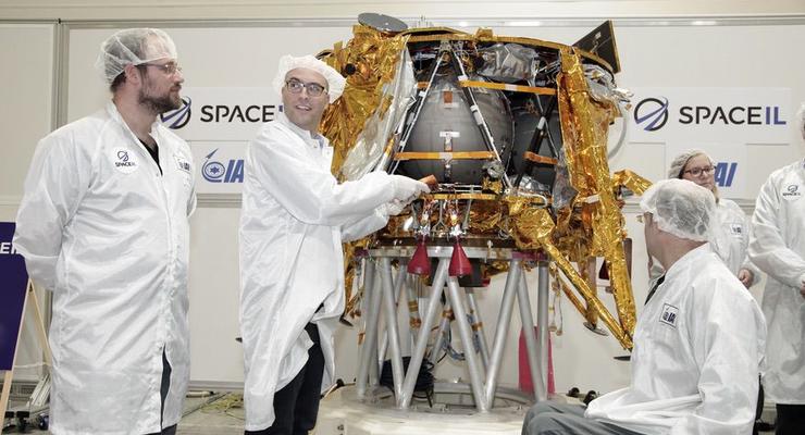 Спускаемый аппарат Израиля полетит на Луну в начале 2019-го