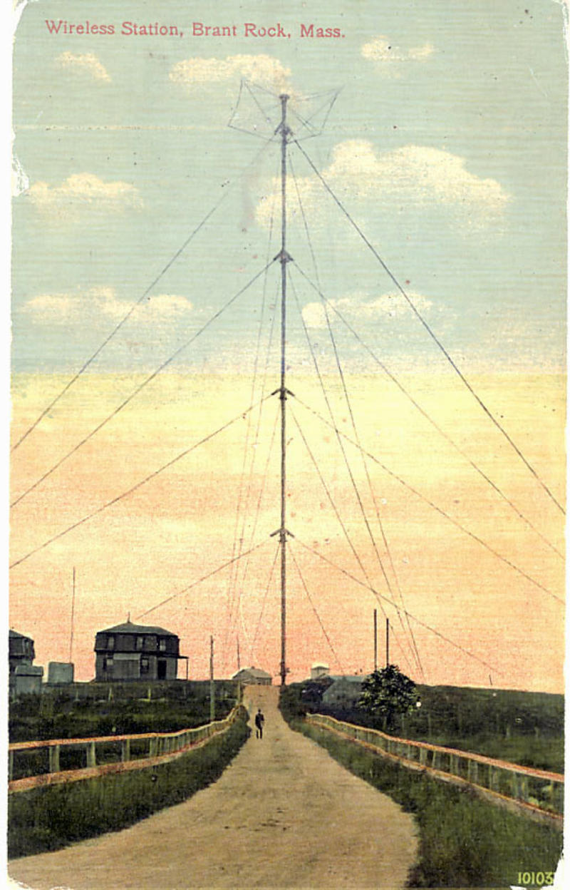 Антенна для первой радиопередачи / wikipedia.org