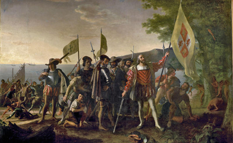 Колумб основал первое поселение в Америке / wikipedia.org