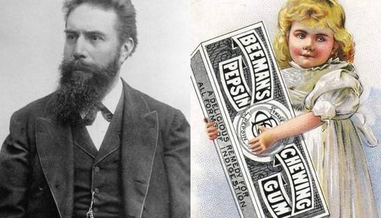 День в истории: 28 декабря - Первая жевательная резинка и открытие рентгеновских лучей