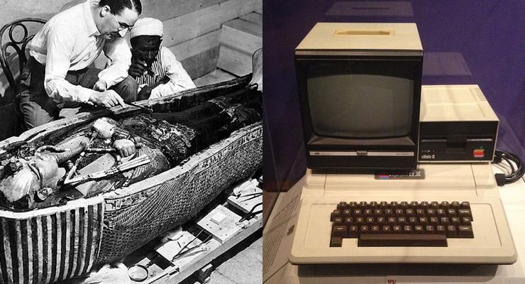 День в истории: 3 января - Первый компьютер Apple и саркофаг Тутанхамона