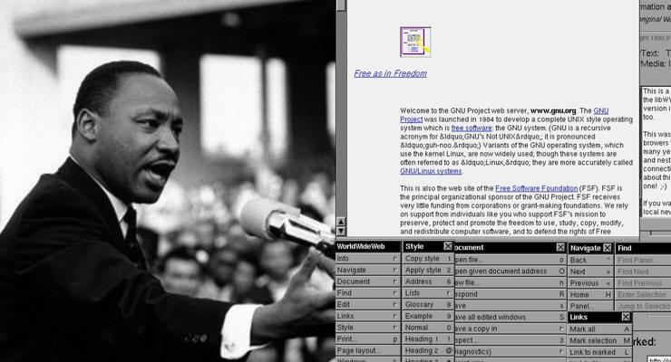 День в истории: 15 января - Рождение Мартина Лютера Кинга и появление браузера