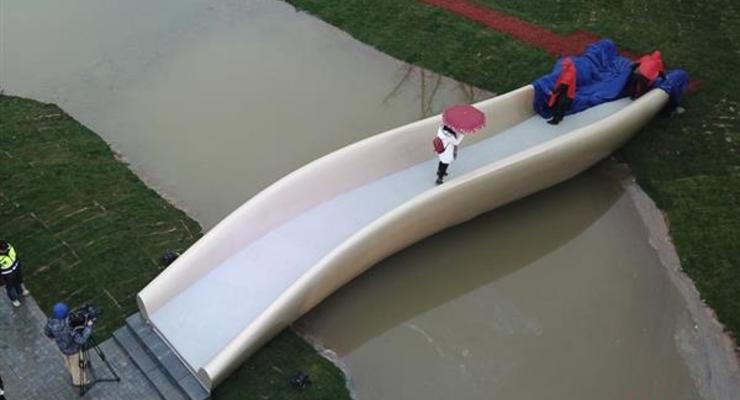 В Китае построили самый длинный напечатанный пластиковый мост