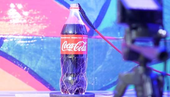 Электричество против колы: Эксперимент