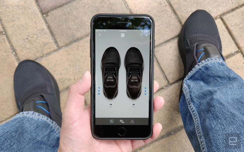 Puma представила свои кроссовки с автоматической шнуровкой / engadget.com