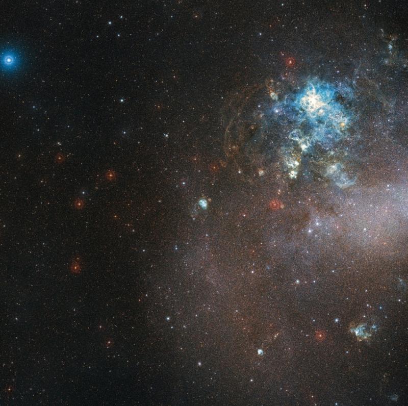 Астрономы показали пузырь новорожденных звезд / ESO