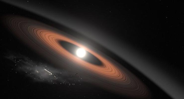 Поиски планеты X позволили найти престарелую звезду